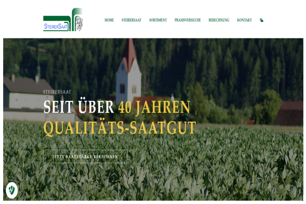 Neue Webseite Steirersaat